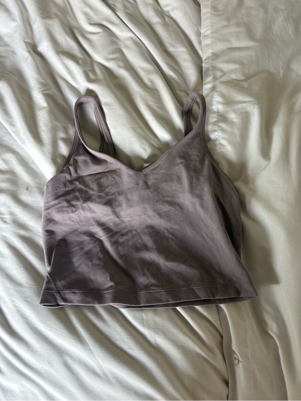 lululemon light purple align tank - size 4